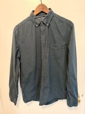 Charles Tyrwhitt Blue Check Shirt Extra Slim Fit M